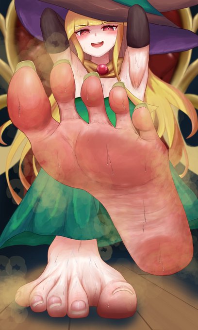 Skebリクエストありがとうございました🥳
もんむす・くえすと!のアリストロメリアちゃんを描きました🥰💕
汗だくの全身を舐め回したい～💖

 #Skeb
 #もんむす・くえすと 