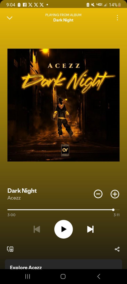 AcezzOfficial's tweet photo. @CustomVocalzLLC artist @AcezzOfficial back with another 1🦇 NEW MUSIC OUT NOW VIA @Spotify https://t.co/iPdwFmJX10