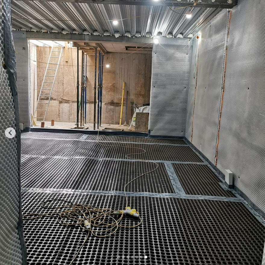APGoochLtd's tweet photo. Excellent detailing around the lightwell threshold on this project in W4 using @delta_membranes products. Another basement waterproofing and foul pumping system  designed and installed by AP Gooch on behalf on London Structures. 

#londonstructures #apgooch https://t.co/P3O2i6muZF