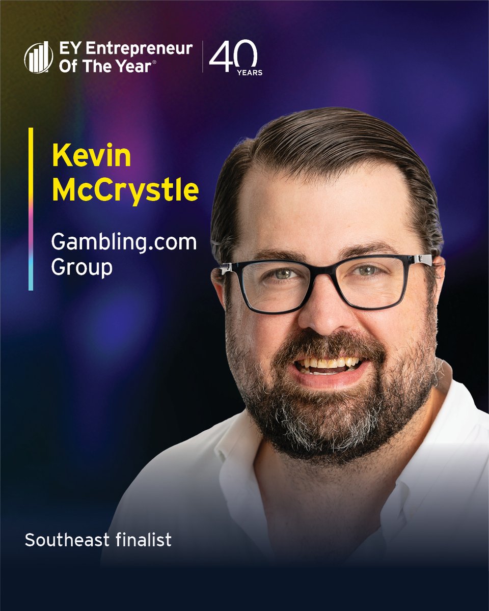 Gambling.com Group (@gambling_group) on Twitter photo We’re proud to share that our CEO <a href="/charlesgillespi/">Charles Gillespie</a> and COO <a href="/kmccrystle/">Kevin McCrystle</a> have been named finalists in the <a href="/EY_US/">EY US</a> Entrepreneur Of The Year 2025 Southeast program!
This prestigious honor celebrates bold leaders building innovative companies and shaping the future of their We’re proud to share that our CEO <a href="/charlesgillespi/">Charles Gillespie</a> and COO <a href="/kmccrystle/">Kevin McCrystle</a> have been named finalists in the <a href="/EY_US/">EY US</a> Entrepreneur Of The Year 2025 Southeast program!
This prestigious honor celebrates bold leaders building innovative companies and shaping the future of their