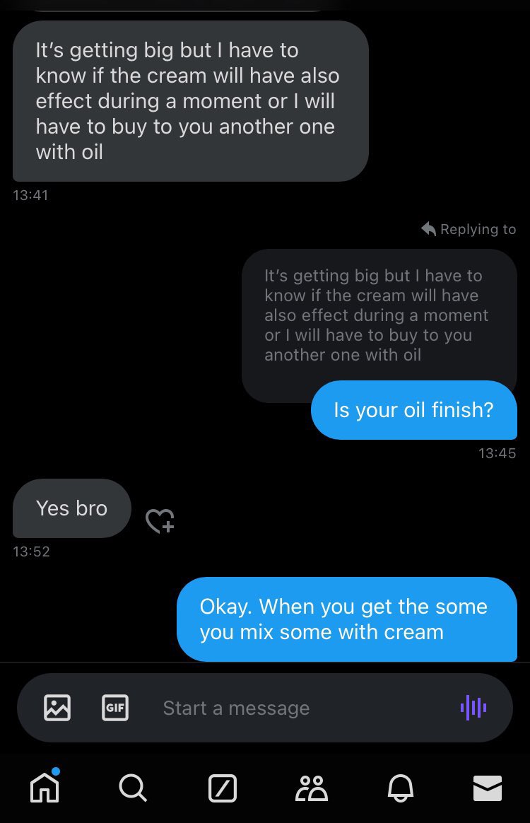 Start your journey now 
Magic oil 🍆💪