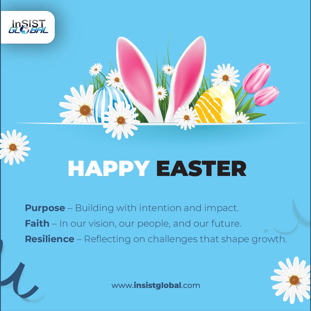 Happy Easter! May this Monday inspire purpose, faith, and new beginnings.
