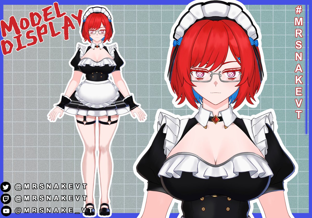 MrSnakeVT's tweet image. Después de tanto posponerla al fin la termine.

▼Puedes ver mas trabajos aquí:
artstation.com/artwork/QKBvR4

#vtuber #Vtubercommissions #Live2D #artwork #VGen