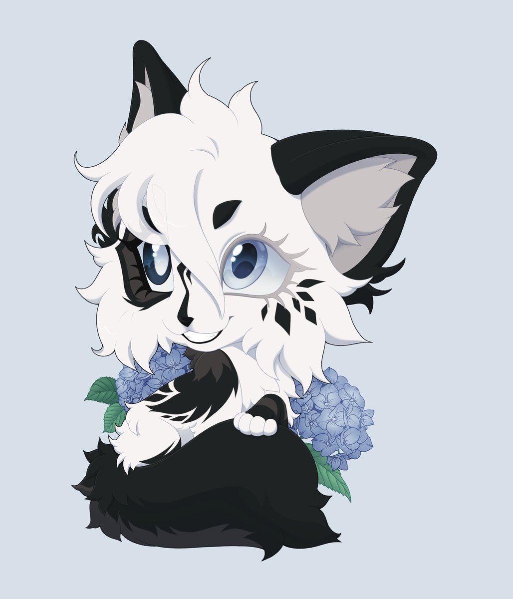 🪻🌿Another giftpiece from my visit🌿🪻
.
Ofcourse I had to draw the beloved Magpiewing!✨🪻
.
.
.
#art #catart #warriorcats #procreate #furryart