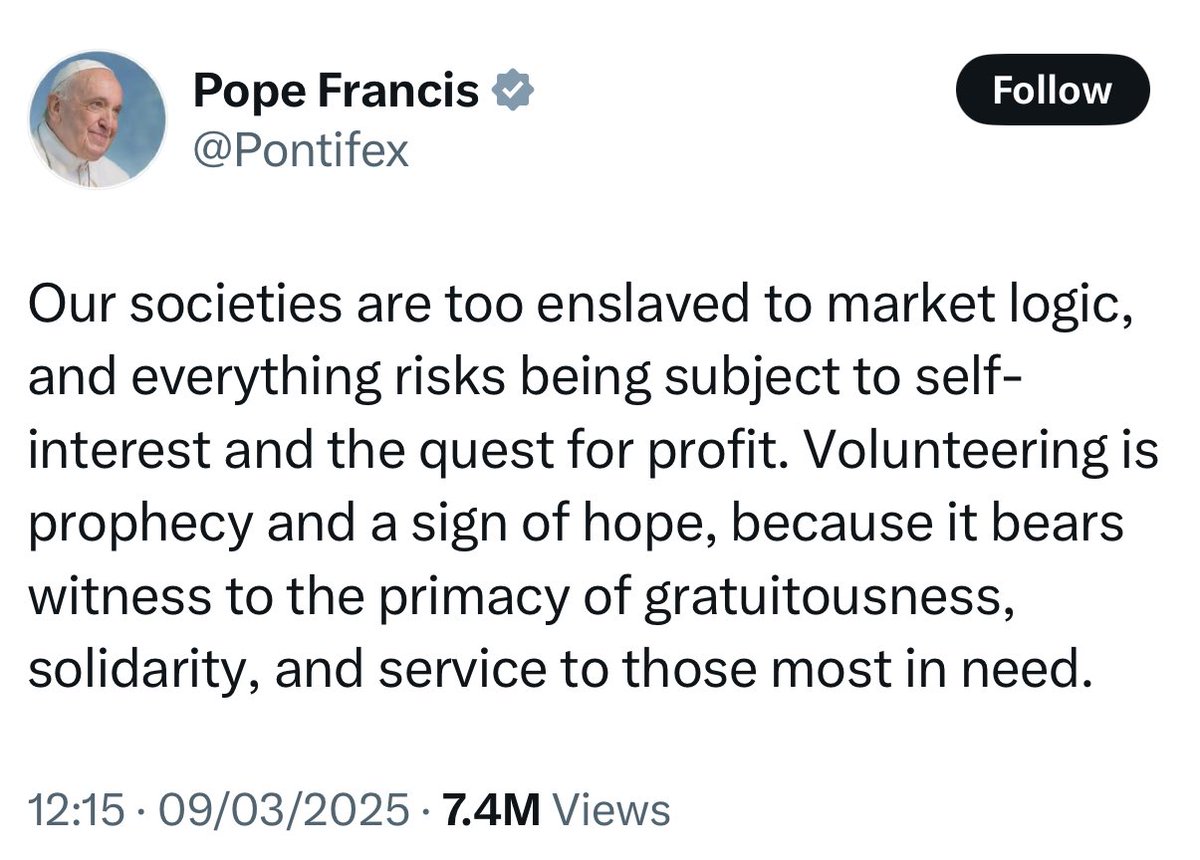 Rest in Power, Comrade Pope.