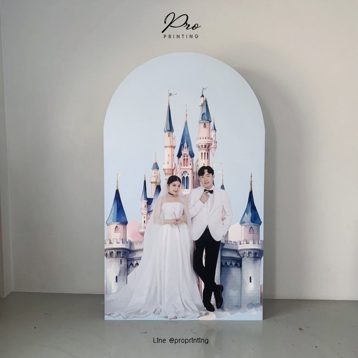 Pro printing กรอบแคนวาส สแตนดี้ ป้ายฟิวเจอร์บอร์ด tweet media