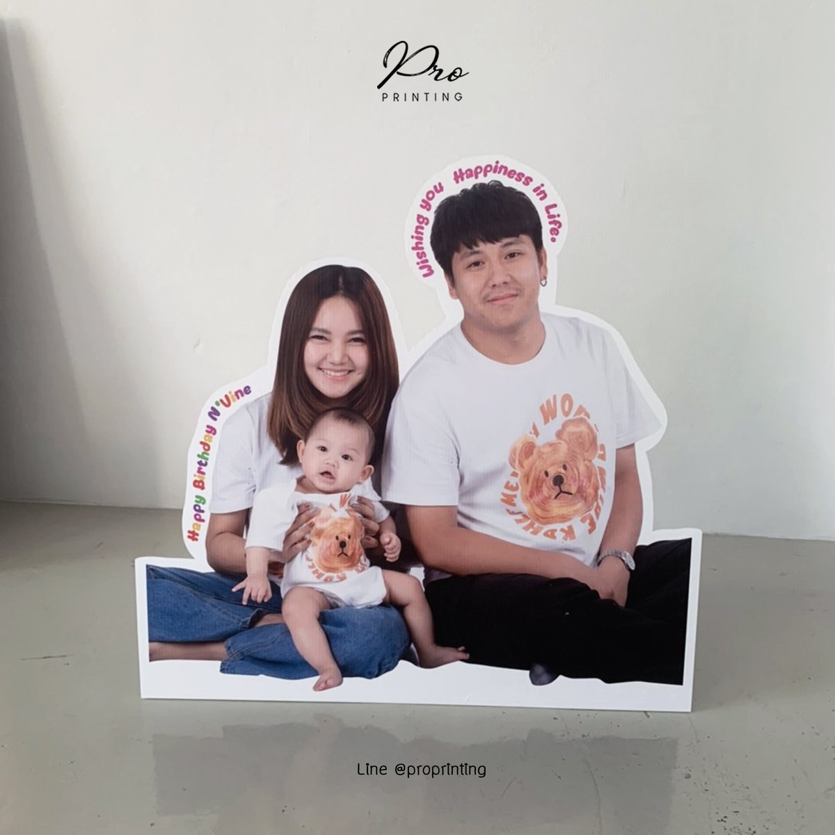 Pro printing กรอบแคนวาส สแตนดี้ ป้ายฟิวเจอร์บอร์ด tweet media