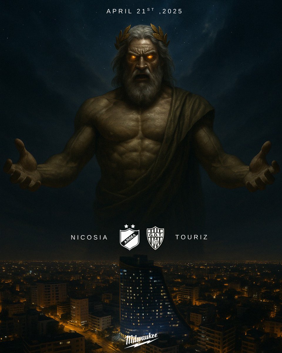 🎯 The Emperor Rises. Nicosia takes over Europe.
🏆 Round of 32 VPG Super eChampions League
🆚️  G.D. Tourizense 🇵🇹 (22:45 | 23:15)
🖥 Live tonight on our official TikTok channel.

#VPG #APOELFC #EMPEROR #MILWAUKEE