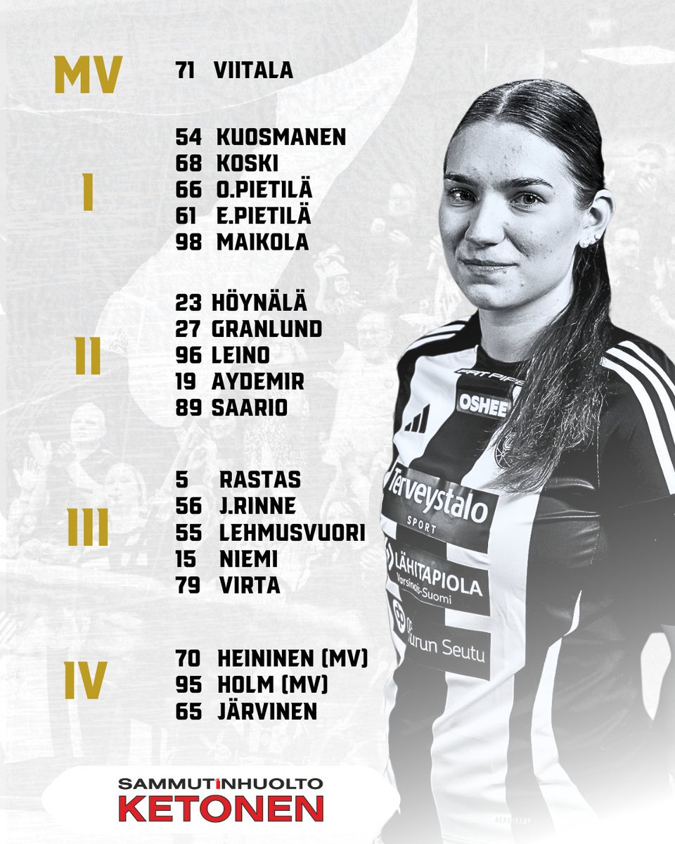 𝐊𝐀𝐈𝐊𝐊𝐈 𝐏𝐄𝐋𝐈𝐈𝐍🔥

🔥4.finaali
⏳️14.00
🏟Ruutu/Bläk Boks

#tpssalibandy #salibandy #fliiga #playoffs #finaalit