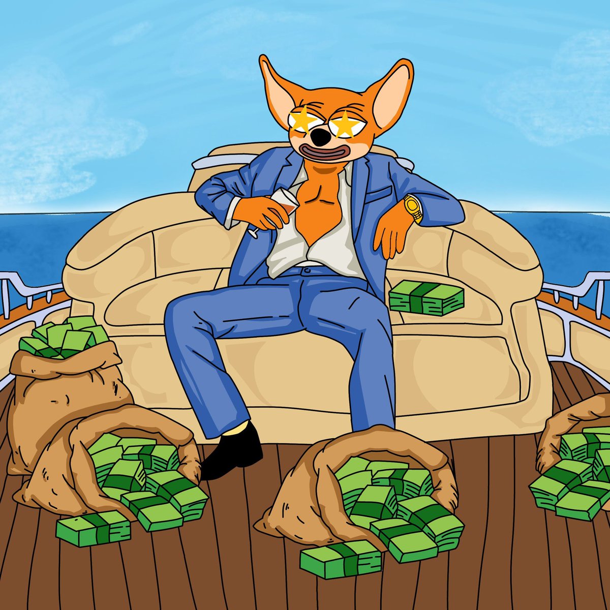 KleinKhazu's tweet photo. @henokcrypto It is a $FAVOLO #BullRun. @FavoloDog #1000x #memecoin https://t.co/zWIQFl2wcL
