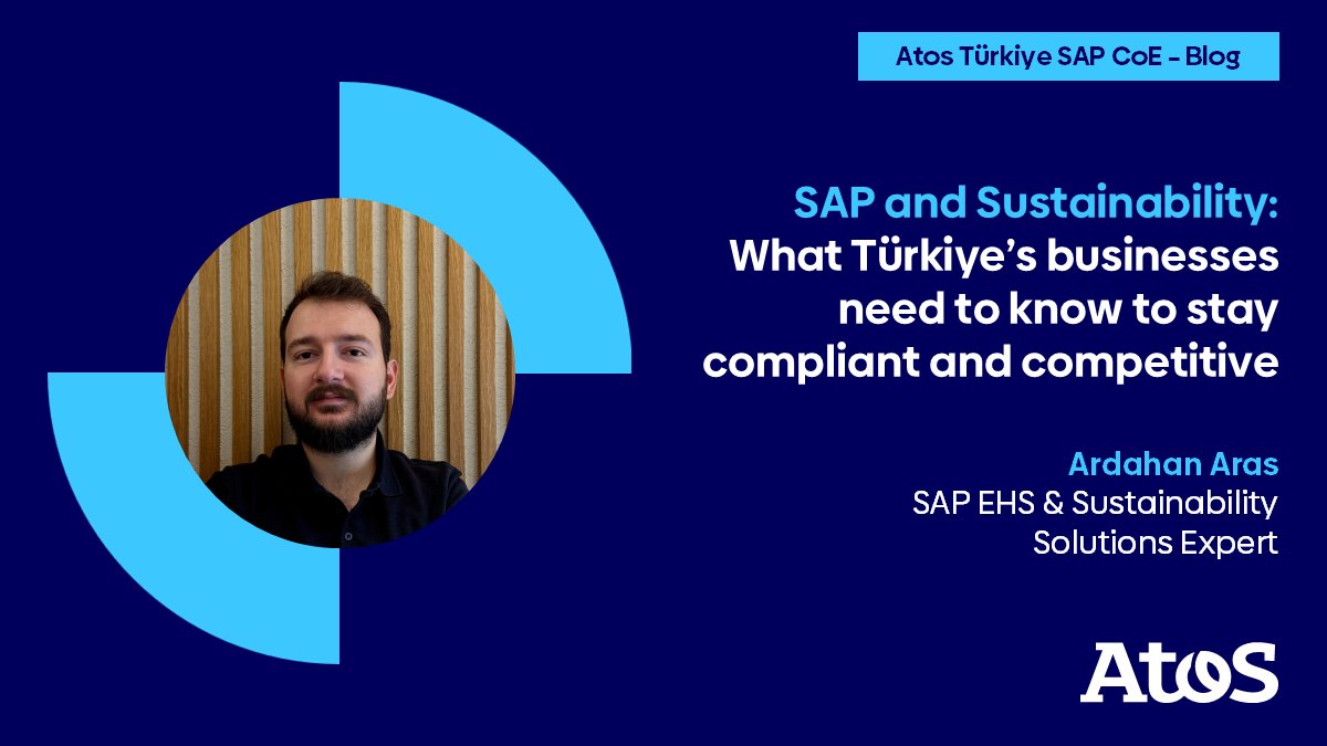 🌱 With rising global regulations, Turkish businesses must prioritize sustainability to stay competitive.

💡 In our latest blog, explores how SAP solutions help simplify ESG reporting, carbon tracking &amp; supply chain transparency. 

📖 Read more: spr.ly/60132RUlt