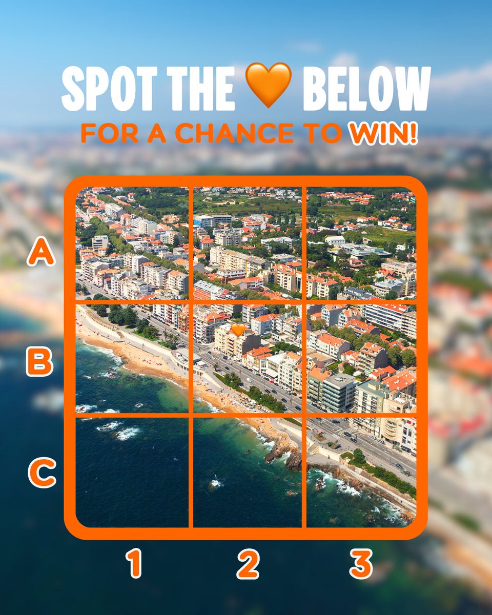 easyJet holidays (@easyjetholidays) on Twitter photo Feeling lucky? 🍀 It's your 4th and final chance to WIN £250 of easyJet holidays credit!🏆
To enter:
🔸 Follow us <a href="/easyJetholidays/">easyJet holidays</a>
🔸 Like this post
🔸 Reply with which square the 🧡 is in
🔸 Tag the person you'd take with you on holiday
T&Cs apply - bit.ly/3AYSHnM Feeling lucky? 🍀 It's your 4th and final chance to WIN £250 of easyJet holidays credit!🏆
To enter:
🔸 Follow us <a href="/easyJetholidays/">easyJet holidays</a>
🔸 Like this post
🔸 Reply with which square the 🧡 is in
🔸 Tag the person you'd take with you on holiday
T&Cs apply - bit.ly/3AYSHnM
