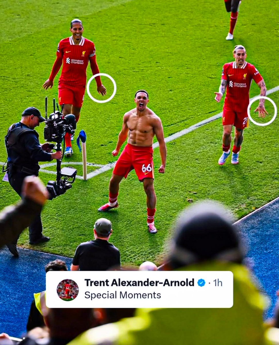 Trent dropped this pics on all his socials. Van Dijk &amp; Tsimikas flashing 5 fingers at him. 

This means a 5 years-contract right ? 🤔