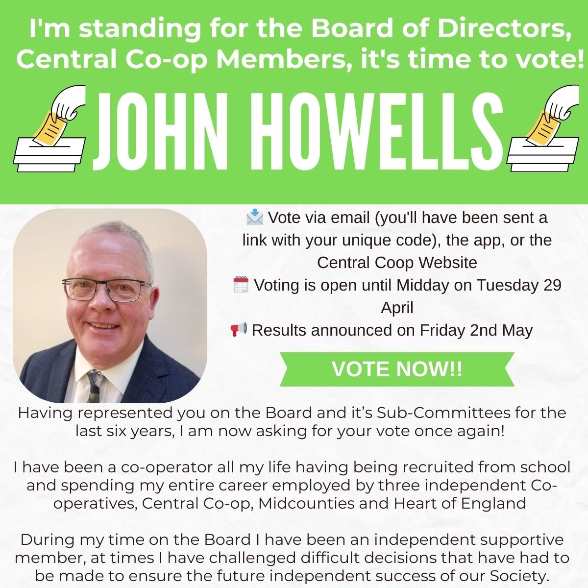 John Howells tweet media