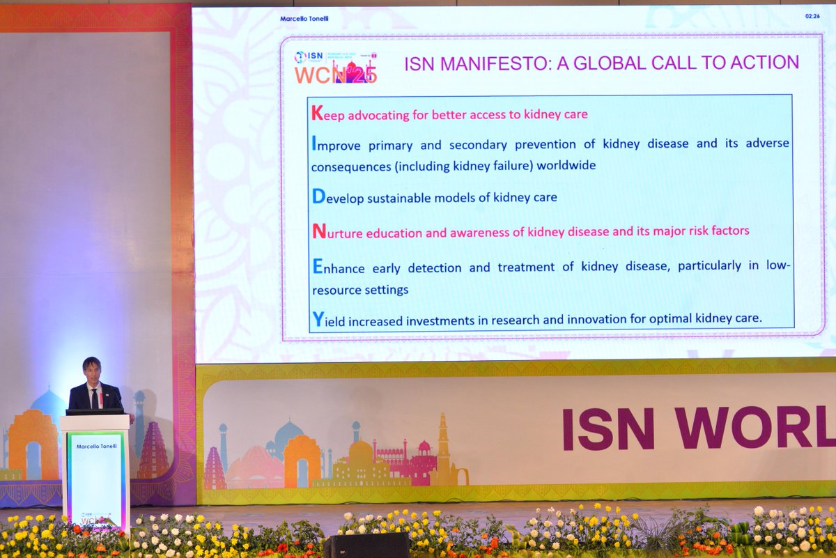 Int Society of Nephrology (@isnkidneycare) on Twitter photo <a href="/NatRevNeph/">Nature Reviews Nephrology</a> <a href="/Joaquin_Barnoya/">Dr. Joaquín Barnoya</a> <a href="/proychaudhuryMD/">Prabir Roy Chaudhury</a> <a href="/torra_roser/">Roser Torra</a> <a href="/cellotonelli/">Marcello Tonelli</a> <a href="/MinSaludGuate/">Ministerio de Salud Pública</a> Kidney disease affects 850 million people and is set to become the 5th leading cause of mortality by 2050. Despite this, it remains overlooked in global health policies.
The ISN Manifesto calls on policymakers to:
✔Improve prevention, early detection, and access to care
✔ <a href="/NatRevNeph/">Nature Reviews Nephrology</a> <a href="/Joaquin_Barnoya/">Dr. Joaquín Barnoya</a> <a href="/proychaudhuryMD/">Prabir Roy Chaudhury</a> <a href="/torra_roser/">Roser Torra</a> <a href="/cellotonelli/">Marcello Tonelli</a> <a href="/MinSaludGuate/">Ministerio de Salud Pública</a> Kidney disease affects 850 million people and is set to become the 5th leading cause of mortality by 2050. Despite this, it remains overlooked in global health policies.
The ISN Manifesto calls on policymakers to:
✔Improve prevention, early detection, and access to care
✔