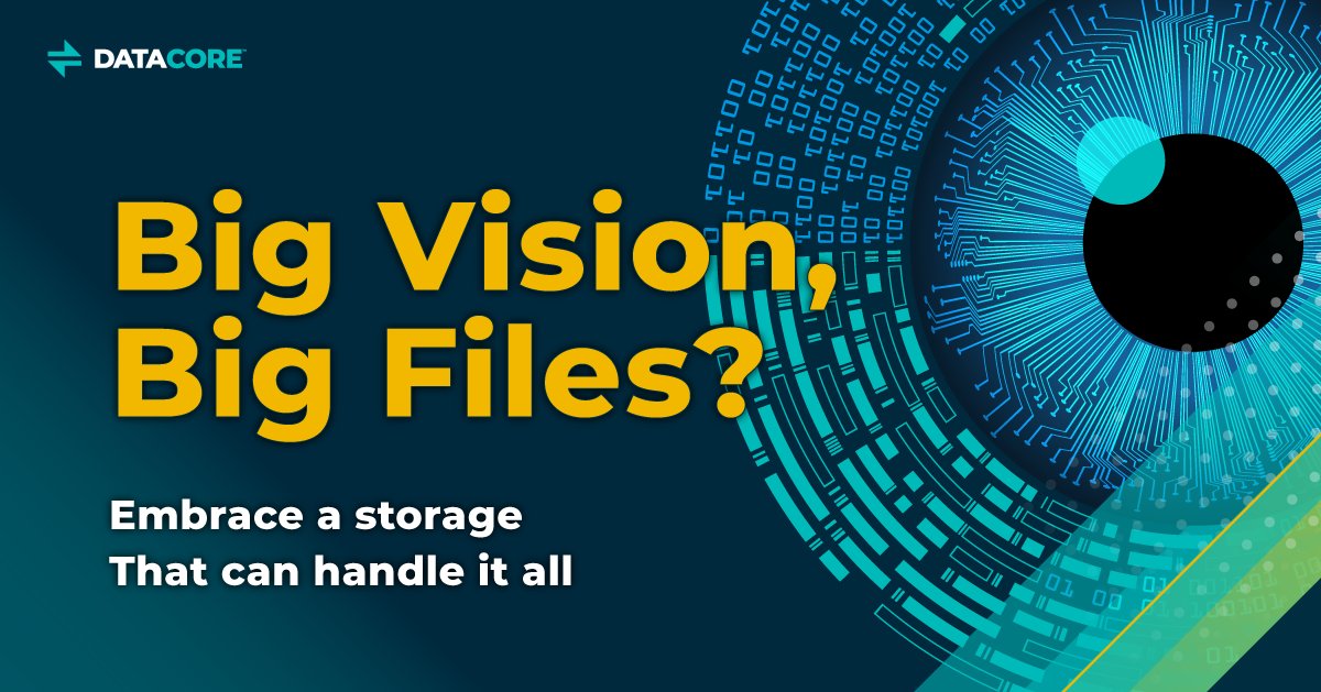 DataCore's tweet image. 📂 #UnstructuredData is growing faster than ever—video, imaging, analytics, and rich media files are pushing the limits of traditional storage. As organizations scale up, their infrastructure needs to evolve without sacrificing performance, control, or security.
