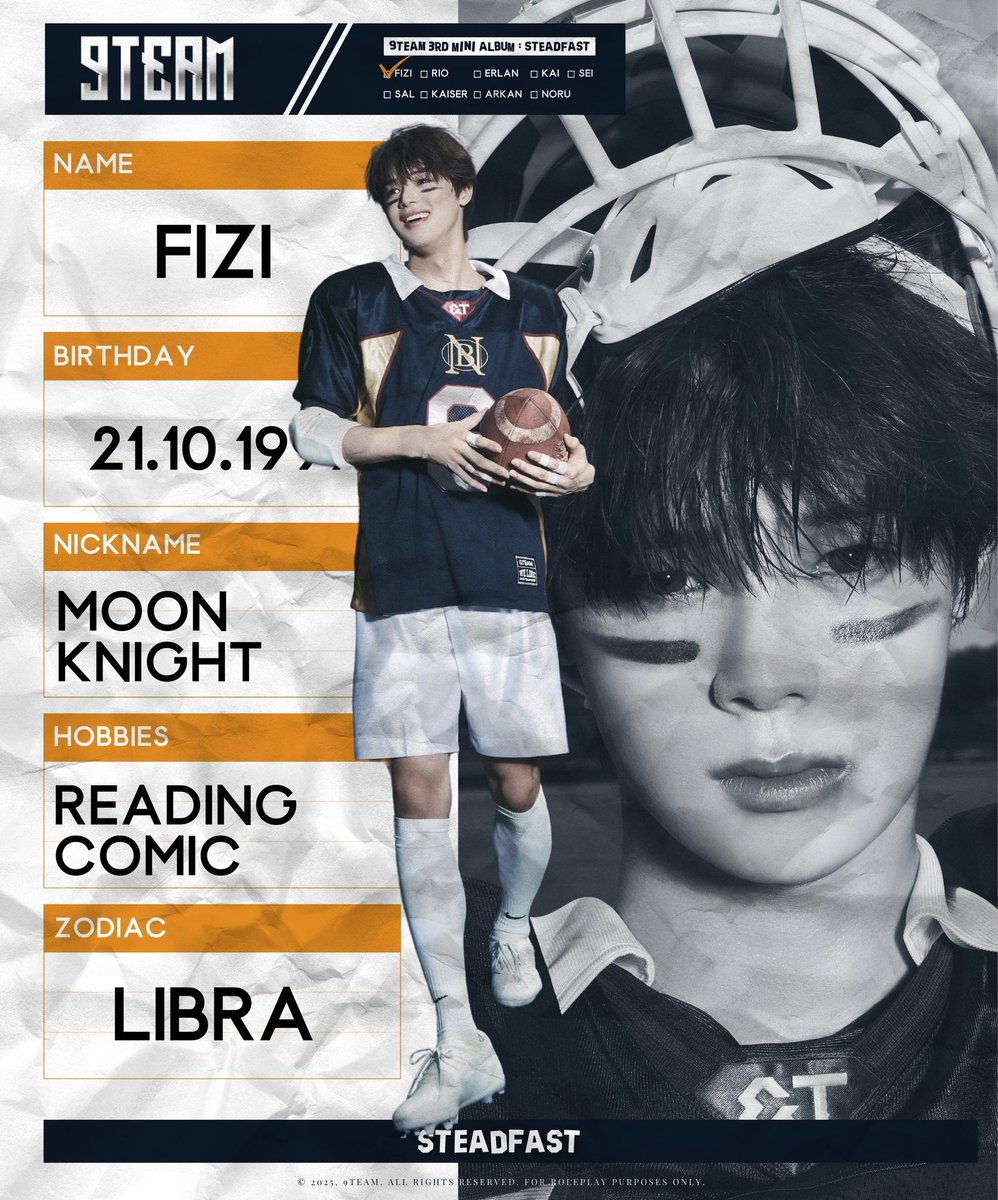 ㅤ
ㅤ ㅤ   𝟿𝚃𝙴𝙰𝙼 𝟹𝚛𝚍 𝙼𝚒𝚗𝚒 𝙰𝚕𝚋𝚞𝚖
ㅤ  ㅤ  ㅤ   ❨   𝐒𝐓𝐄𝐀𝐃𝐅𝐀𝐒𝐓   ❩

ㅤ  ㅤ  ㅤ     𝑃hoto 𝐶oncept 
ㅤㅤㅤㅤ    #ERLAN &amp; #FIZI

ㅤ  ㅤ     ━━ 𝟬𝟭.𝟬𝟱.𝟮𝟬𝟮𝟱 ━━
ㅤ