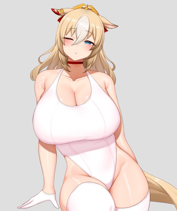 4月は桜、お花見、白スクデュランダル 