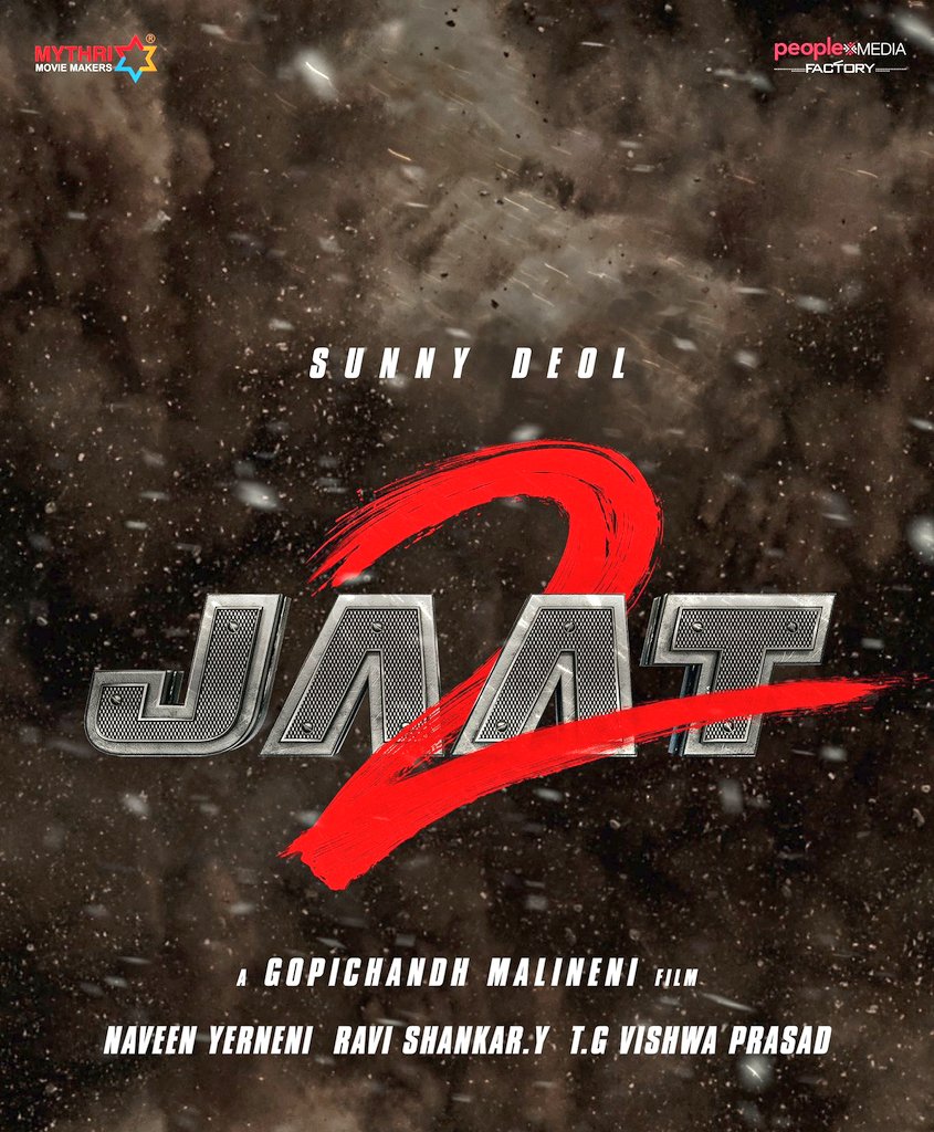 DHAI KILO KA HAATH (@deolsforever) on Twitter photo Sir <a href="/megopichand/">Gopichandh Malineni</a> this is my small suggestion please add this tag line 👇
JAAT 2 ( The Lion of JAT regiment )
This sounds better and it will attract all the audiences
<a href="/iamsunnydeol/">Sunny Deol</a> <a href="/MythriOfficial/">Mythri Movie Makers</a> Sir <a href="/megopichand/">Gopichandh Malineni</a> this is my small suggestion please add this tag line 👇
JAAT 2 ( The Lion of JAT regiment )
This sounds better and it will attract all the audiences
<a href="/iamsunnydeol/">Sunny Deol</a> <a href="/MythriOfficial/">Mythri Movie Makers</a>
