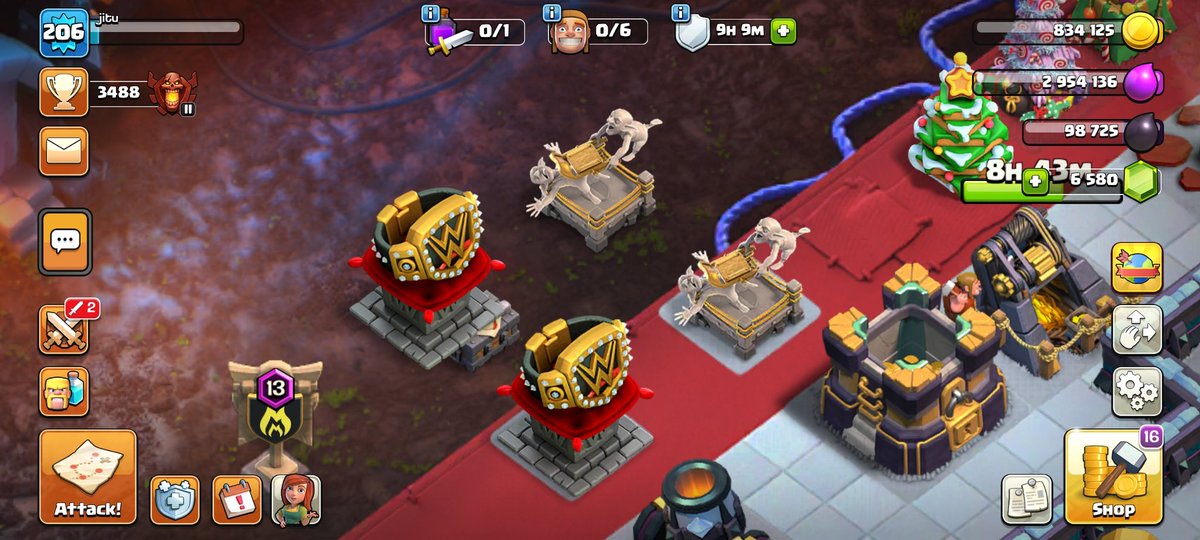 jitu_046's tweet photo. @ClashofClans Done ✅ https://t.co/dTJYfJtZVq