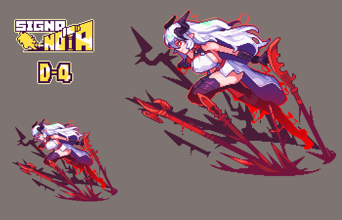 D - 4!

#Signanota #indiegame #gamedev