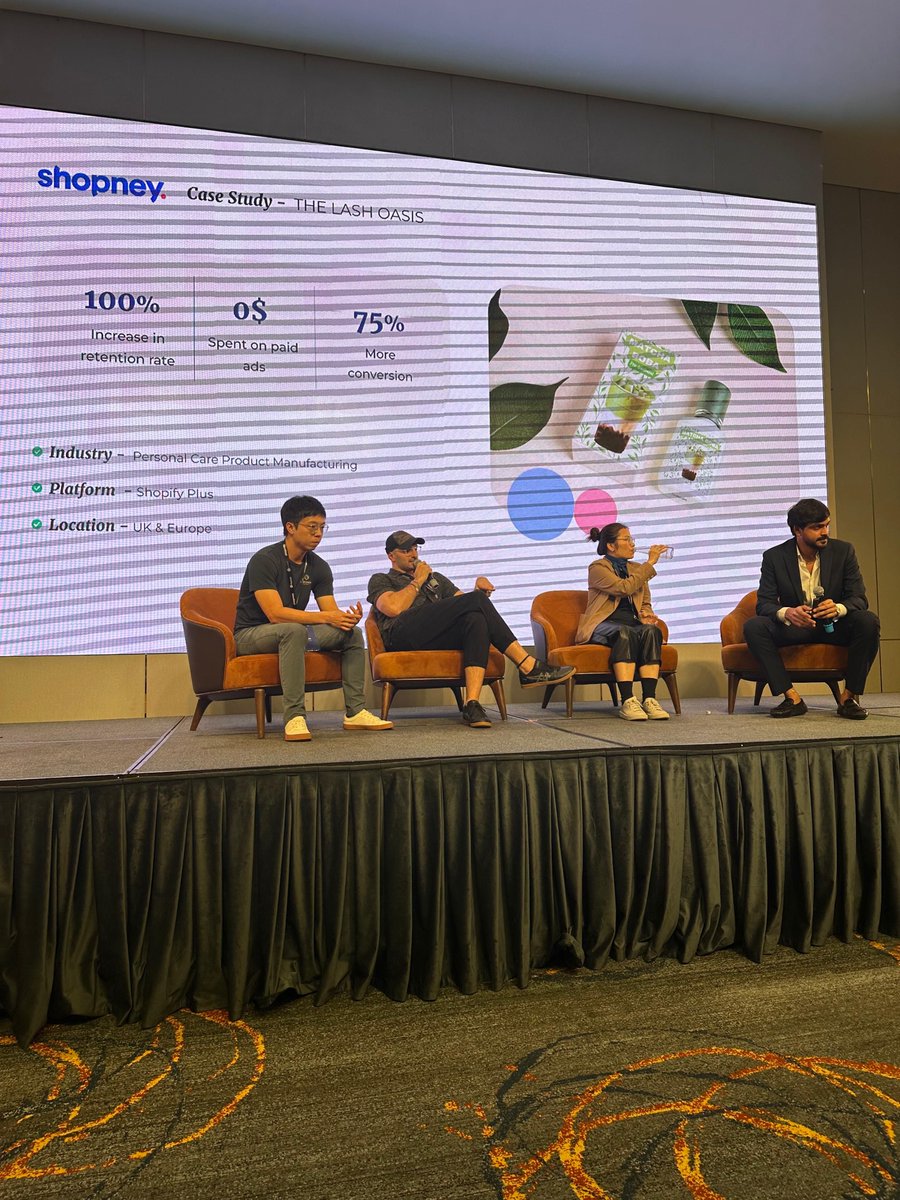ShopneyApps's tweet image. What an inspiring few days at #ShopX2025 ! 🚀

Big thanks to organizers #GemPages &amp;amp; #PushOwl for creating this platform where the eCommerce community could connect and grow together.

As Title Sponsor, #Shopney was honored to support it! 

#Shopify #ShopifyEvents #ShopX
