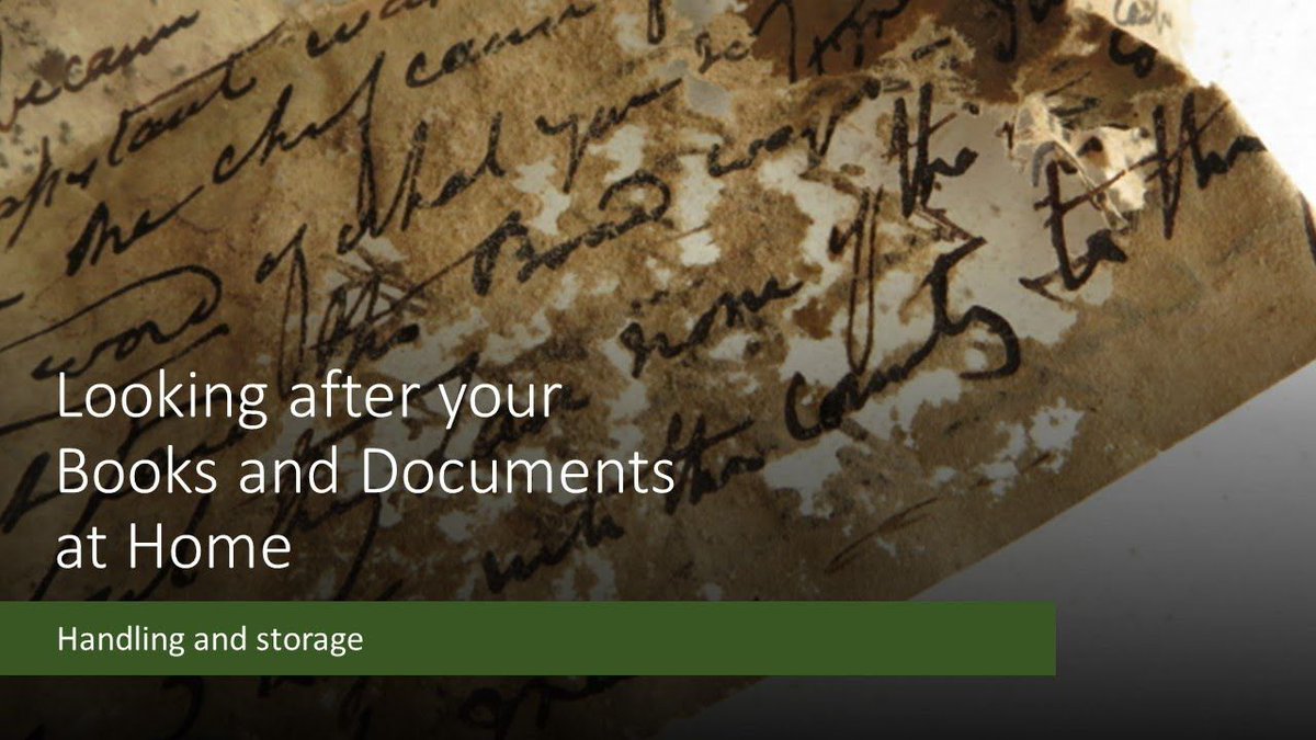 One of the biggest #ArchiveMyths is the wearing of white cotton gloves to examine archives.  Clean bare hands are best when handling documents, or nitrile gloves when looking at photographs. Find out more   buff.ly/ipmZH4S #Archive30 <a href="/ARAScot/">ARA Scotland</a>