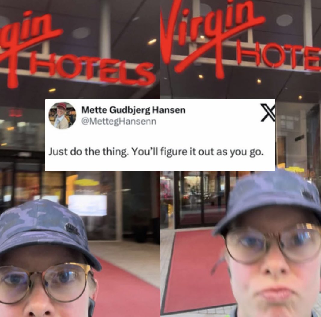 Start the business, try the sport, you’ll figure it out

#metteghansen