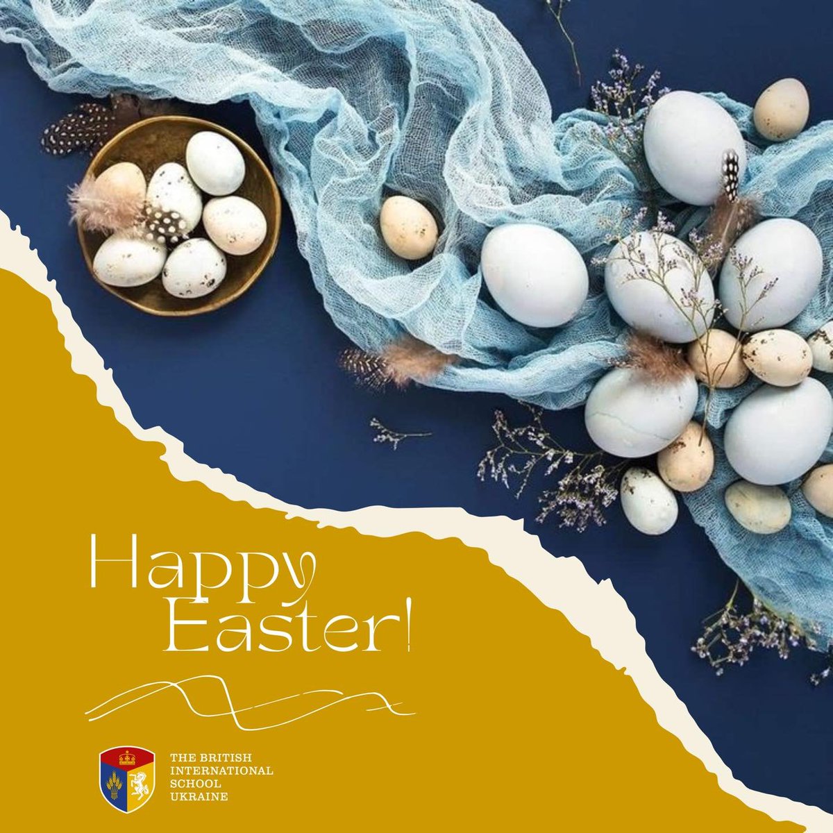 Spring is a time of renewal, hope, and new beginnings. Despite all challenges in #Ukraine, every day we work to provide our children, the next generation, with the best opportunities for learning and growth. We truly believe they will make a difference. Happy #Easter!