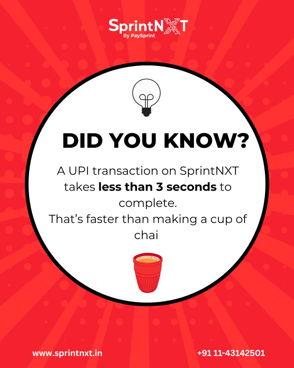 sprintnxt_'s tweet photo. With SprintNXT's UPI API, merchants can generate dynamic QR codes in seconds - making transactions faster, safer, and totally hassle-free.
No more manual entries. Just scan, pay, and go.
Empower your business with instant, seamless UPI collections.
#SprintNXT #UPIAPI #MerchantQR https://t.co/MNxFok7qHj