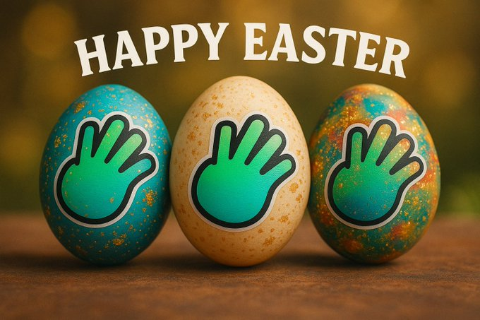 btc1111_david's tweet photo. @Four_FORM_ Happy Easter @Four_FORM_ family🐇

Thank you so much, happy celebrating this Easter together with you. Hope you love it ❤
💙@ZITBACQ 
💙@mrs_saputriii 
💙@Rave_Fest https://t.co/NadF51nJah