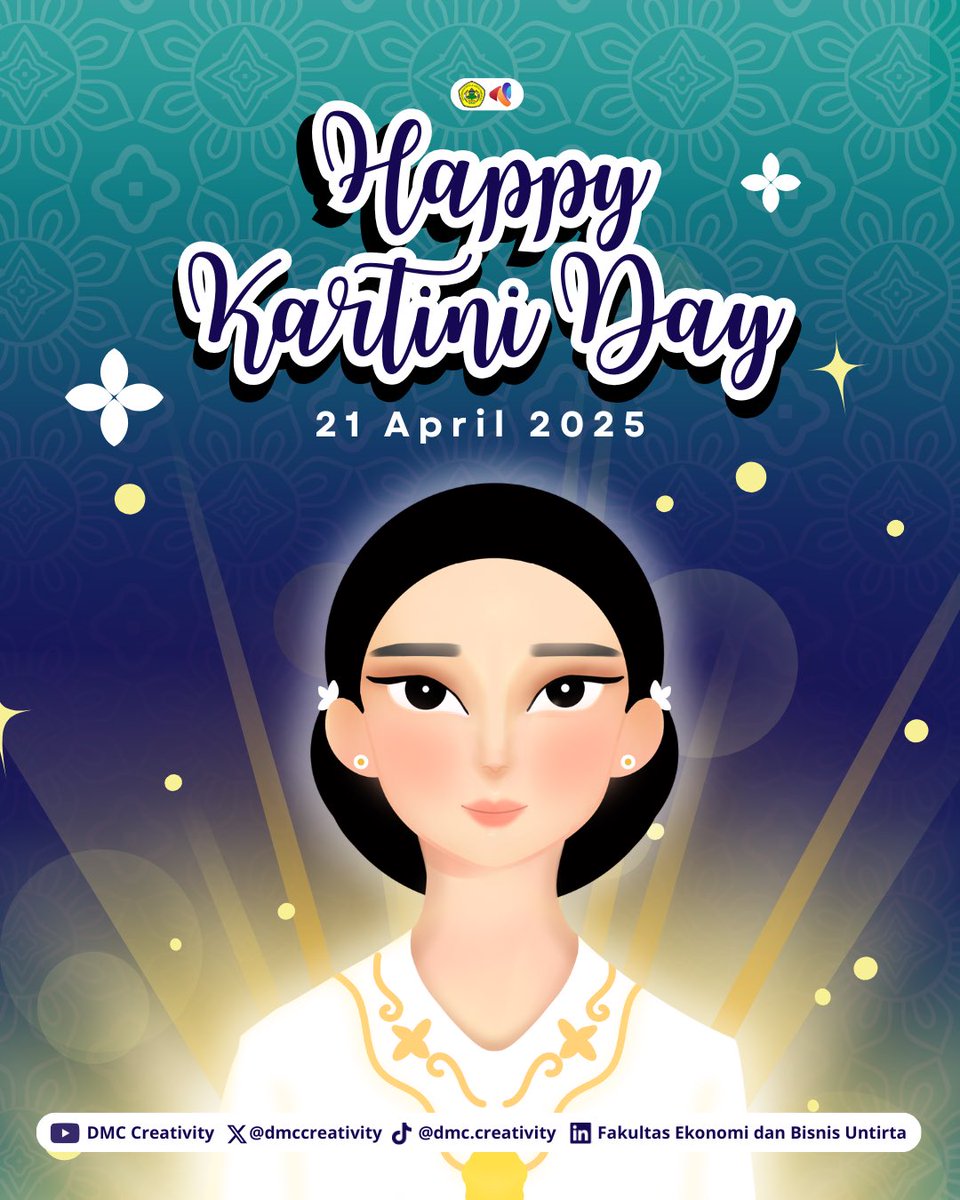 DMCCreativity's tweet photo. “Selamat Hari Kartini!”

Mari kita rayakan semangat juang dan inspirasi Ibu Kartini dalam memperjuangkan kesetaraan dan pendidikan bagi perempuan Indonesia. 

#HariKartini #Kartini #PerempuanIndonesia #Inspirasi https://t.co/Dt2aWghKPs