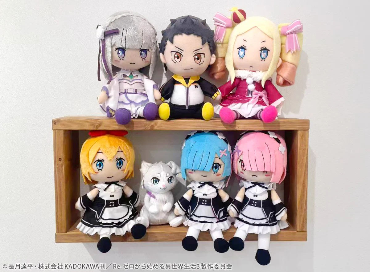 Re:ゼロから始める異世界生活 スバル おすわりぬいぐるみ リゼロ 株式会社GSクラフト ぬいぐるみ制作 on X: 