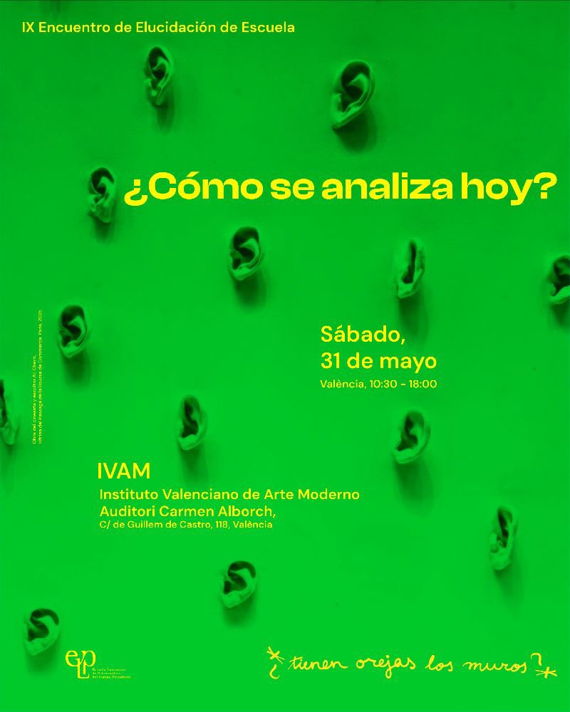 📗IX Elucidación de Escuela: ¿Cómo se analiza hoy?

Una pregunta que vuelve, porque el retorno —como enseñó Lacan— es una apuesta al porvenir del psicoanálisis. Volver sobre la práctica, distinguirla de la psicoterapia, y renovar su orientación: esa es la brújula.
#Psicoanálisis