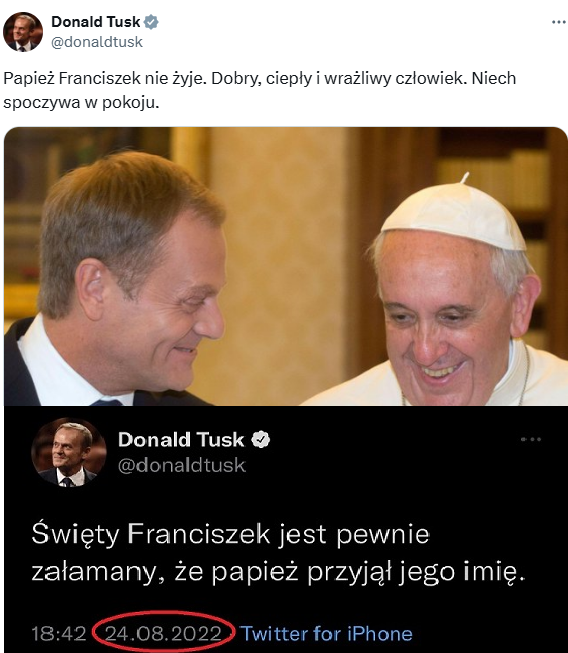 Obrzydliwy hipokryta.