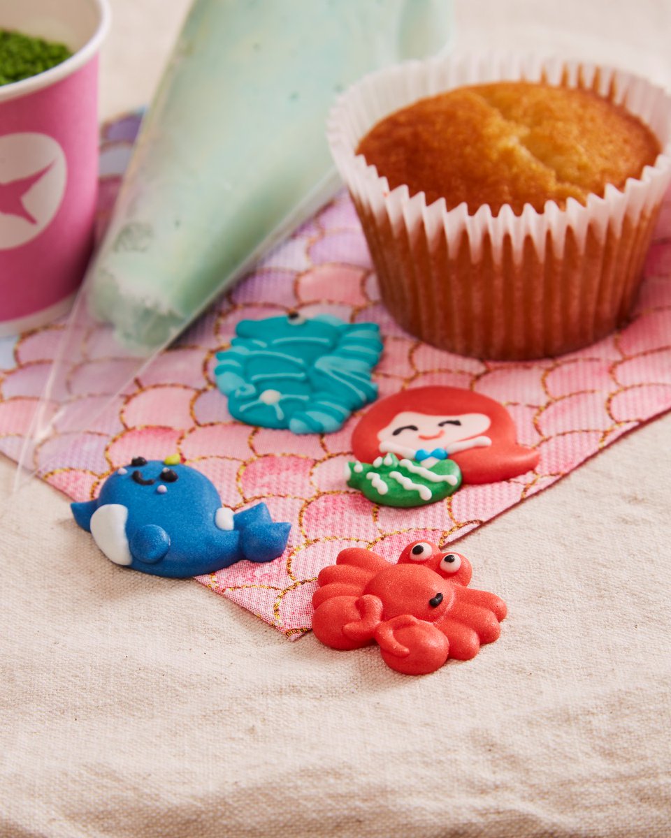 Make waves at your next party with our magical Mermaid Collection! 🧜‍♀️🌊

From pastel-perfect cakes and cupcakes to shimmering cookies and DIY cupcake kits for party bags – it’s everything you need for a shell-ebration to remember: bit.ly/42s7G3h
