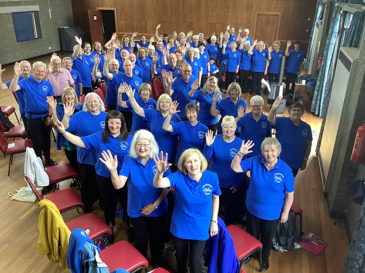 Hope you are all enjoying your Easter break (just don't look outside today..)
Choir had a well earned rest last Saturday but on 26th we are back rehearsing -and will welcome our 2 Charities to receive their cheques as a result of our fundraising last year!
