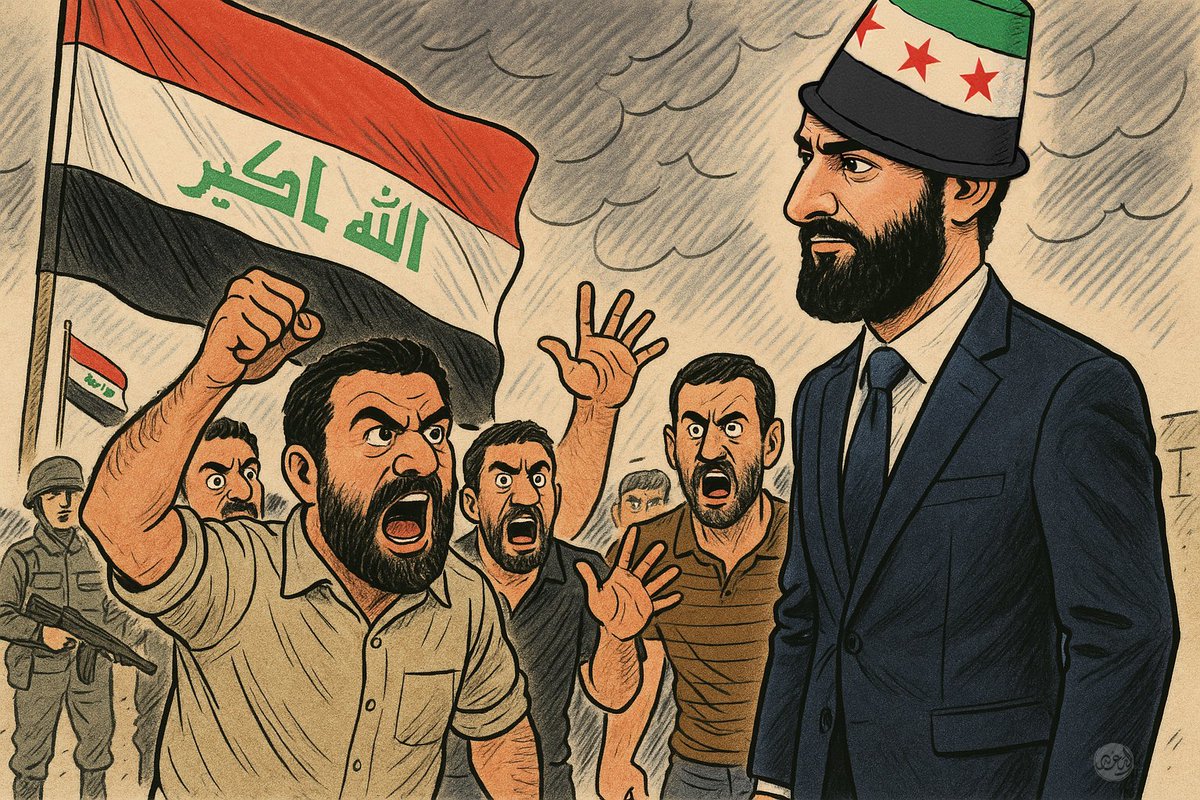 أين العدالة حين يُستقبل المتورطون بالإرهاب في بغداد؟
#الجولاني_غير_مرحب_به_في_العراق
#دعوة_الجولاني_عار
#الجولاني_الداعشي