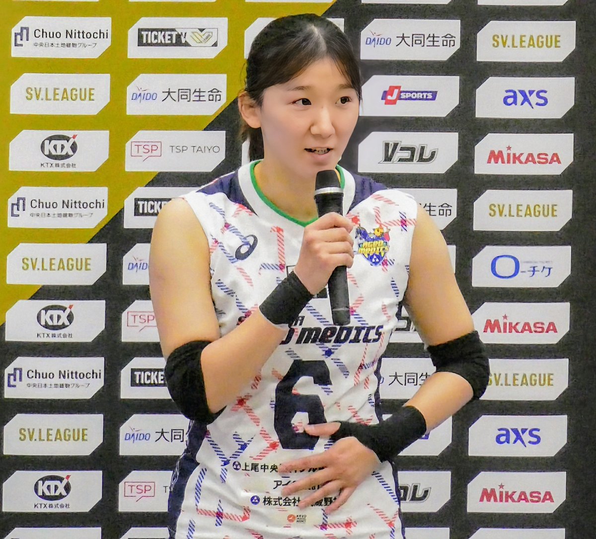 今シーズンはメグさんのプレーがたくさん見れて楽しかった☺️📣 来シーズンも更に成長した目黒安希を見せてください #目黒安希 選手 #埼玉上尾 ...