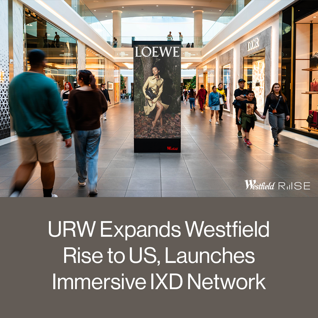 .<a href="/urw_group/">Unibail-Rodamco-Westfield</a> expands Westfield Rise to US, launching IXD Network with 300 LED screens offering real-time analytics &amp; 20% energy efficiency. Combines digital/physical engagement via immersive tech.

signageinfo.com/dooh/46256/urw…

#RetailTech #DOOH