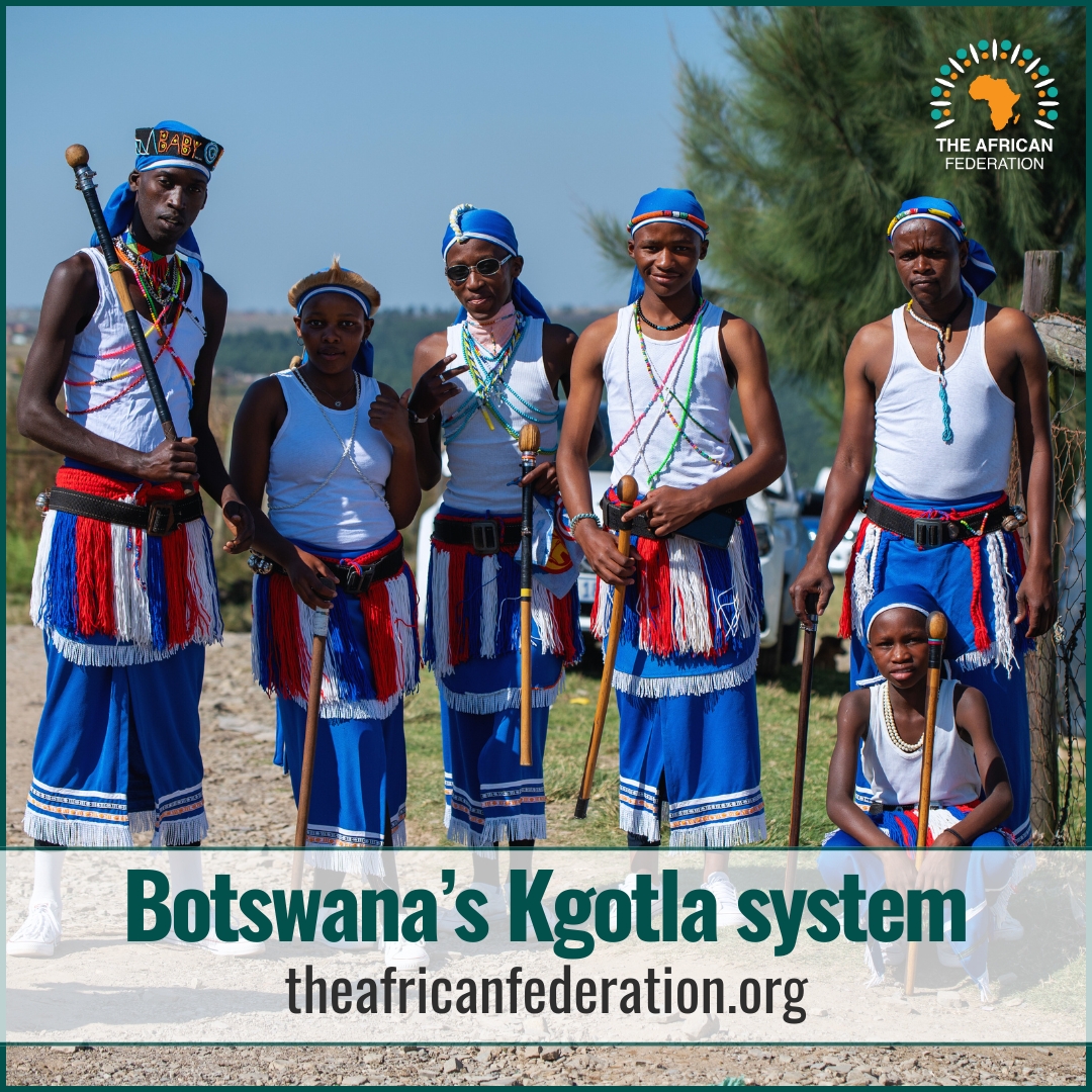 tafchapters's tweet image. 🇧🇼 Botswana’s #Kgotla system is a blueprint for true democracy. A governance model where every voice is heard, decisions are made collectively and leadership is built on consultation. Africa has always had its own way of governing - let’s reclaim it! #TAFGovernance #Botswana