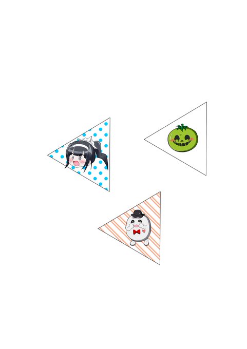 大鈴木カレー用の旗です プリントして自由に使ってね 