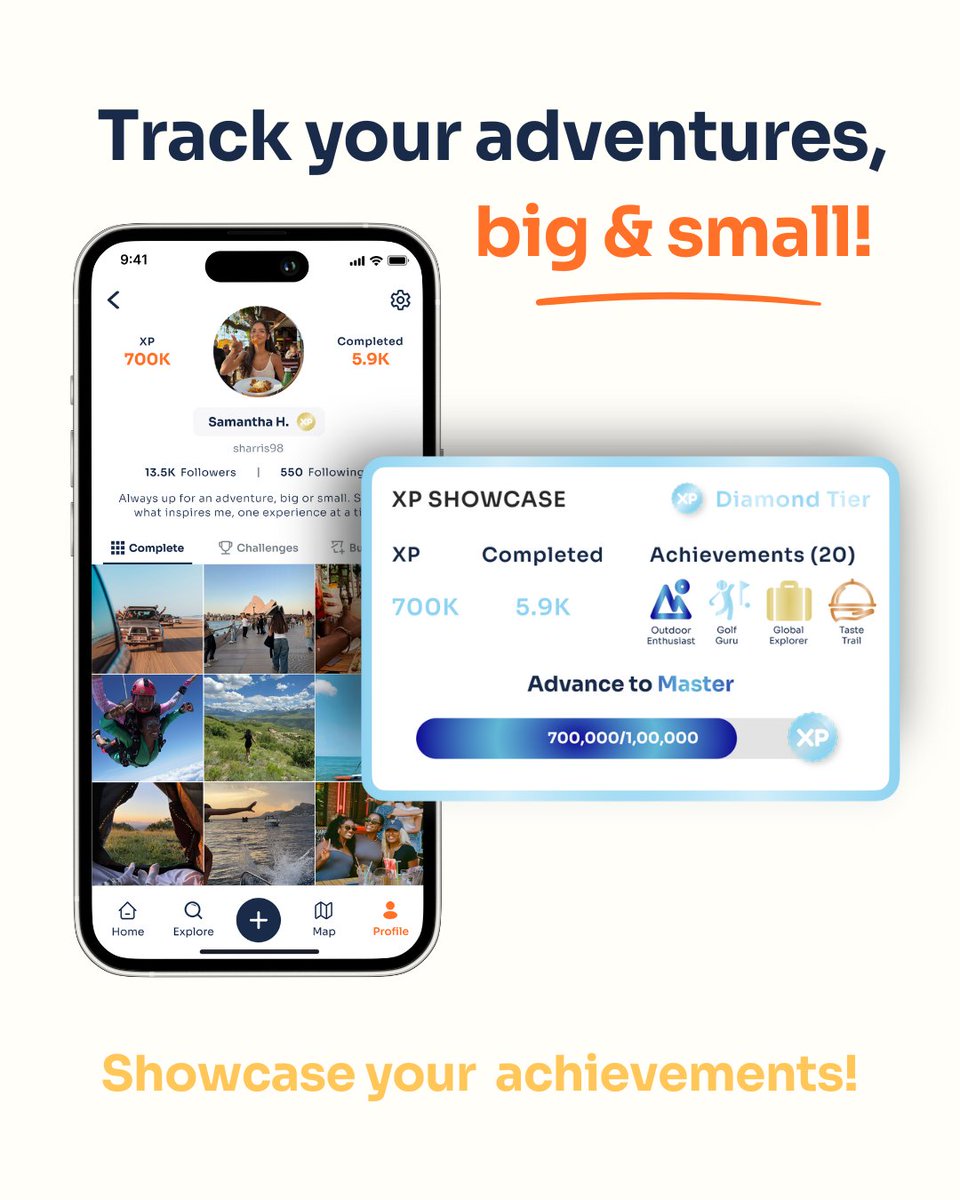 Not every milestone comes with a trophy, but it still deserves to be remembered. 

XPme is about more than just sharing moments. It’s about reclaiming a sense of progress, purpose, and presence in a world that often moves too fast.

With XPme, you can track every experience, from