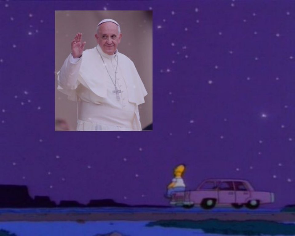 cómo se va a morir el papa francisco justo un domingo de resurrección 😭✊🏻 serás eterno bergoglio