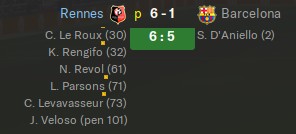 What a Remontada !

#FM24 #FootballManager <a href="/staderennais/">Stade Rennais F.C.</a>