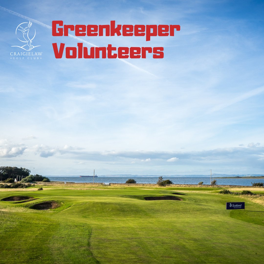 Craigielaw Golf Club (@craigielaw) on Twitter photo ๐๏ธโโ๏ธ Craigielaw is hosting a Regional Open Qualifying for the 153rd Open Championship & we're seeking greenkeeping volunteers (June 21โ23).
Help prepare the course to championship standards.
Provide support to event staff & participants.
Email: greenkeeper@craigielawgolfclub.com ๐๏ธโโ๏ธ Craigielaw is hosting a Regional Open Qualifying for the 153rd Open Championship & we're seeking greenkeeping volunteers (June 21โ23).
Help prepare the course to championship standards.
Provide support to event staff & participants.
Email: greenkeeper@craigielawgolfclub.com