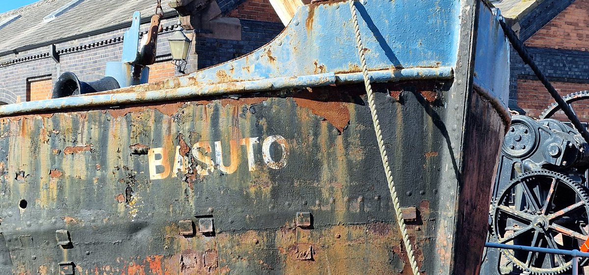 This is a great old vessel that currently resides <a href="/NWMuseum/">National Waterways Museum</a> in Ellesmere Port, a place that is definitely worth a look around! you can see the current condition of Basuto from my recent visit. <a href="/CanalRiverTrust/">Canal & River Trust</a> 
<a href="/NatHistShips/">National Historic Ships UK</a> <a href="/towpathtalk/">Towpath Talk</a> <a href="/NABO_Official/">NatAssocBoatOwners</a>