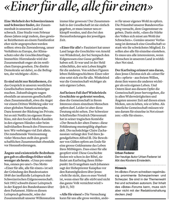 Ostern: leben, wie er lebte!