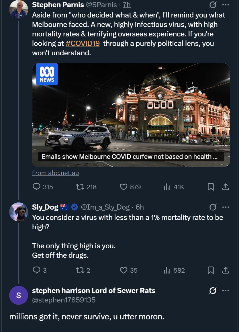 Im_a_Sly_Dog's tweet image. That's 2 cowards from the one post that make comments and block before you hit them with more facts.
@stephen17859135