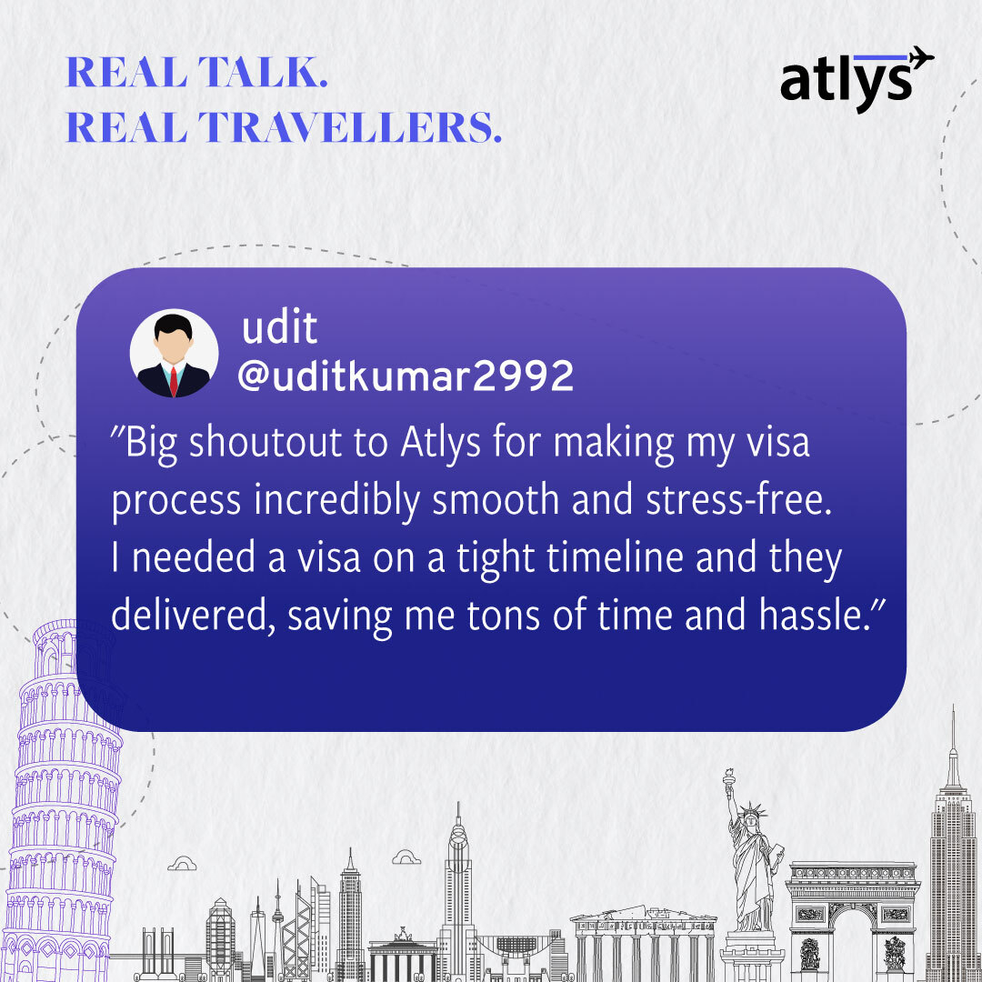 Atlys tweet media